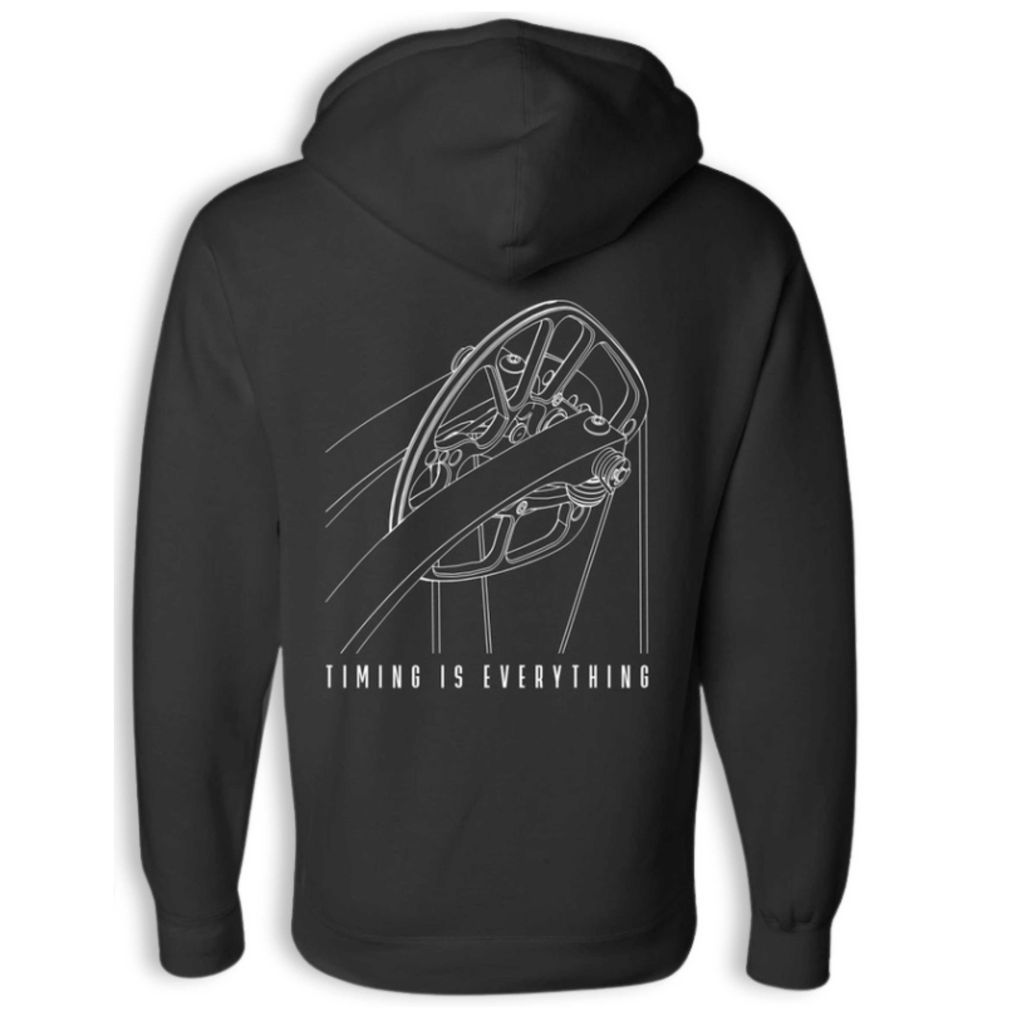 ThreadZ Black Hoodie