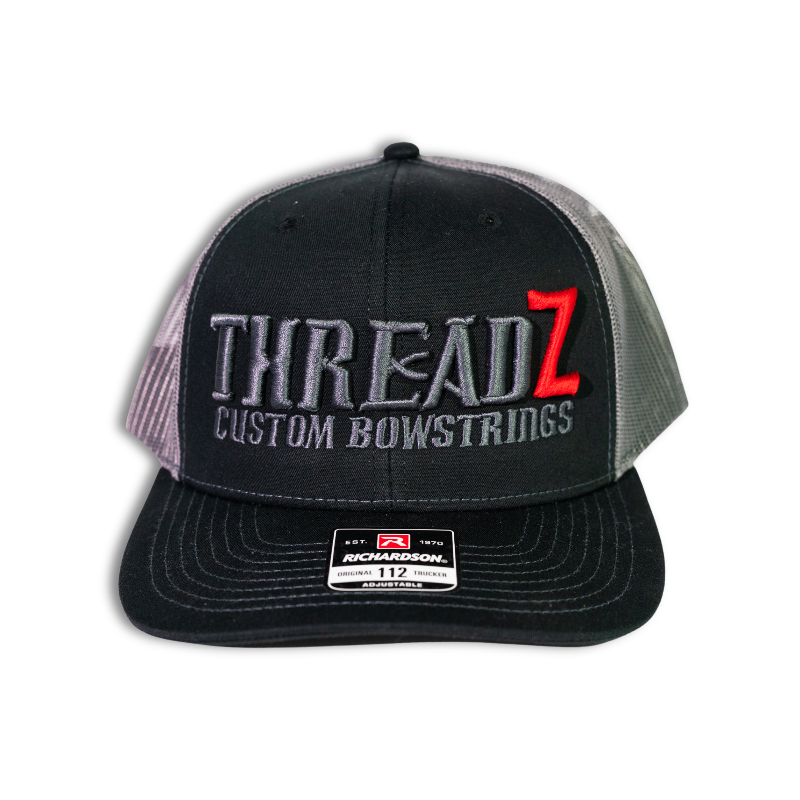 Threadz Classic Logo Cap Black – Threadz Custom Bowstrings