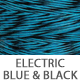 Electric Blue & Black