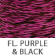 Fluorescent Purple & Black